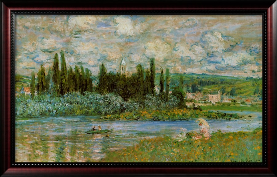 The Seine River - Claude Monet Paintings